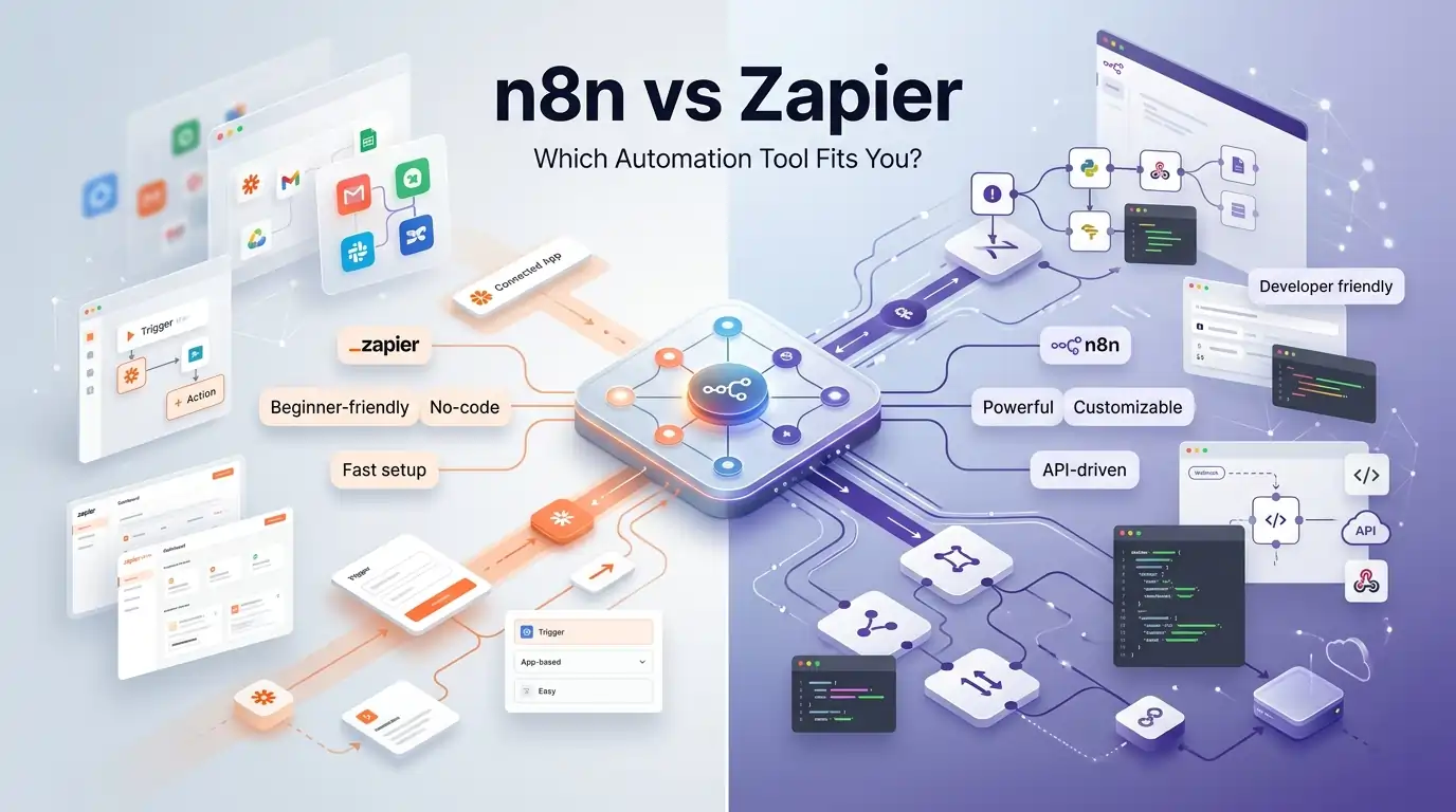 n8n vs Zapier: Which Automation Tool Is Better for Your Workflow in 2026?