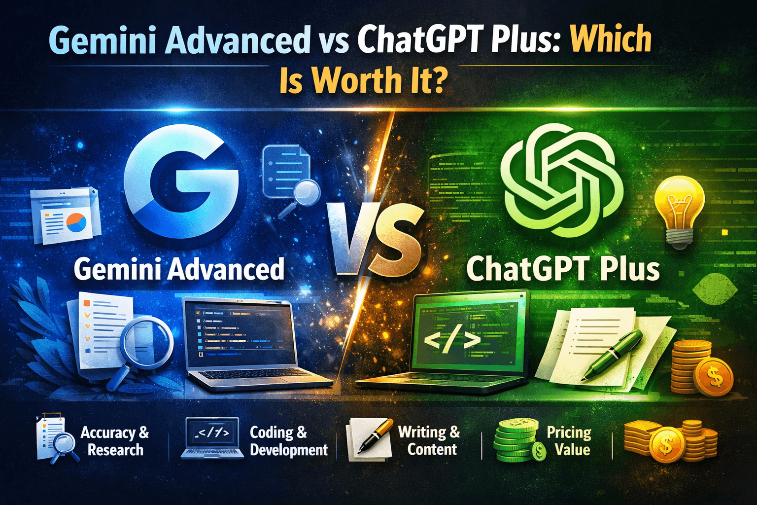 Gemini Advanced vs ChatGPT Plus – Which Is Worth It?