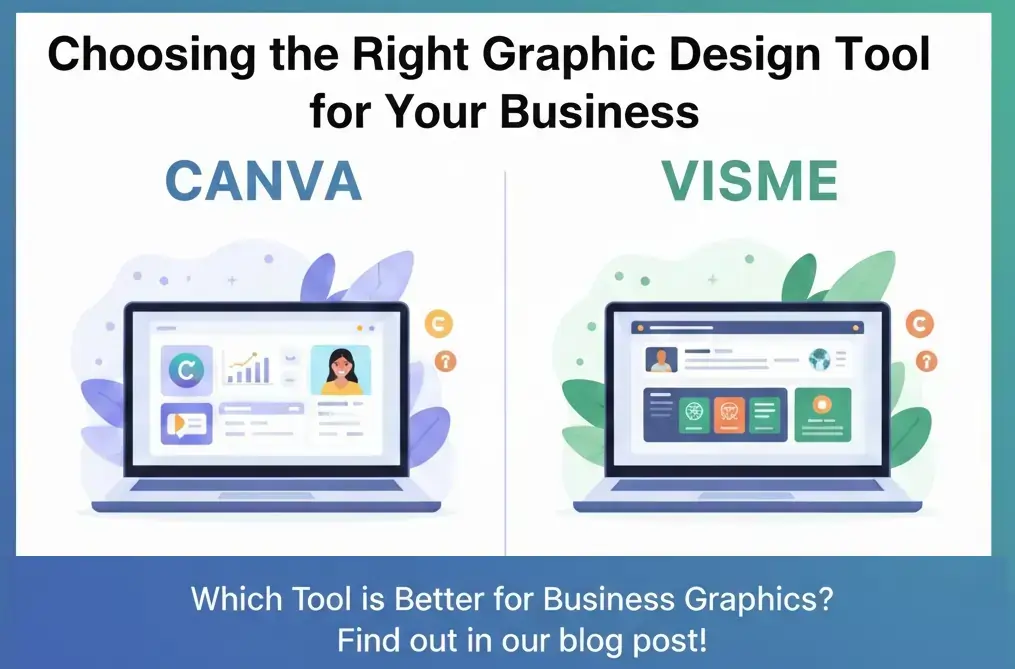 Canva vs Visme – Best for Business Graphics?