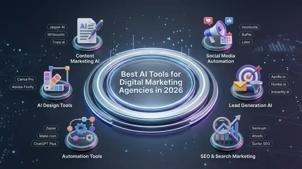 Best AI Tools for Digital Marketing Agencies in 2026