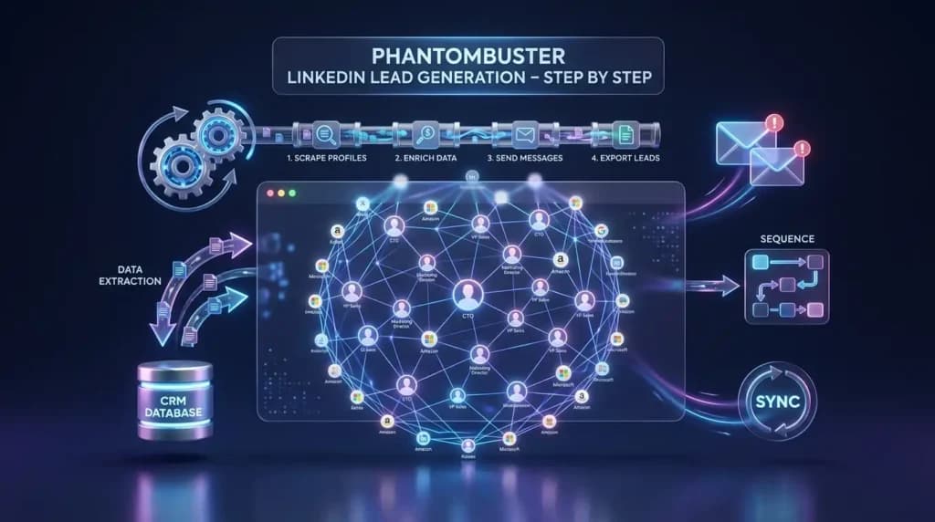 PhantomBuster LinkedIn Lead Generation – Step by Step