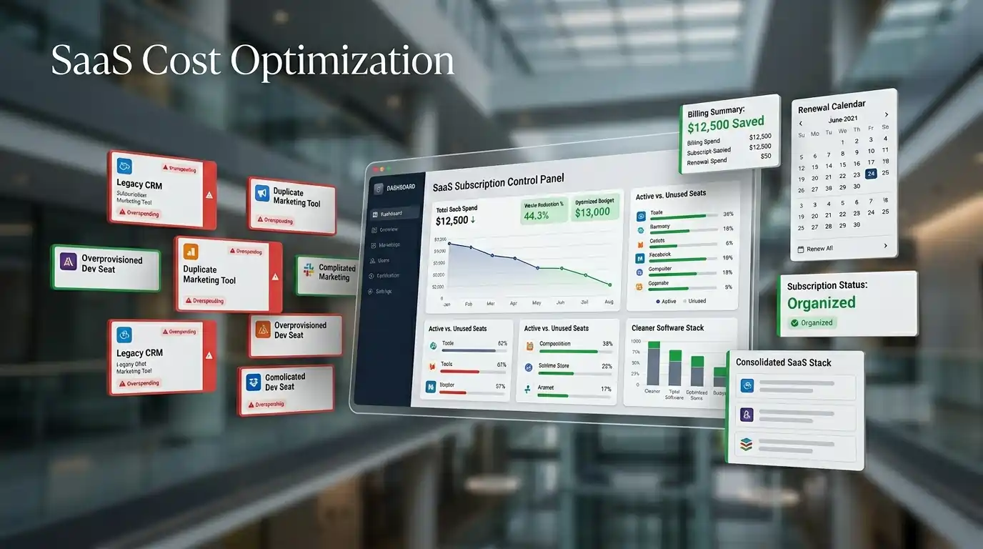 The Ultimate SaaS Cost Optimization Guide: How to Cut Software Expenses by 50% in 2026