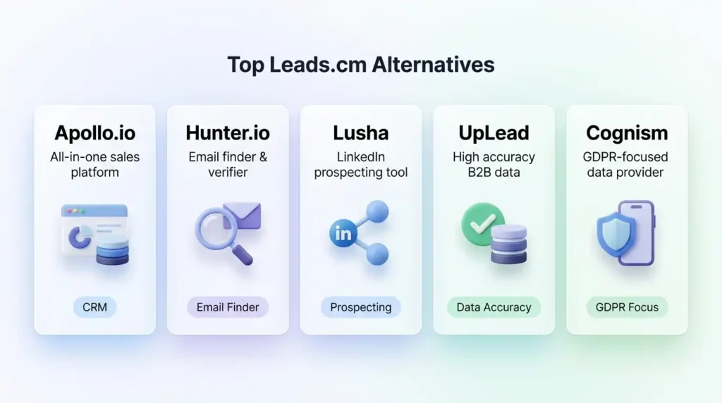 Top Leads.cm Alternatives