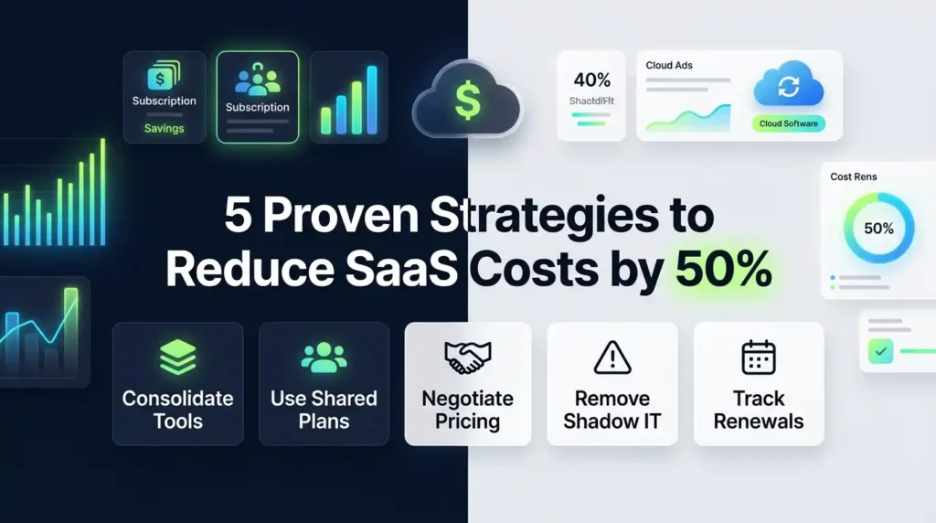 5 Proven Strategies to Reduce SaaS Costs by 50%
