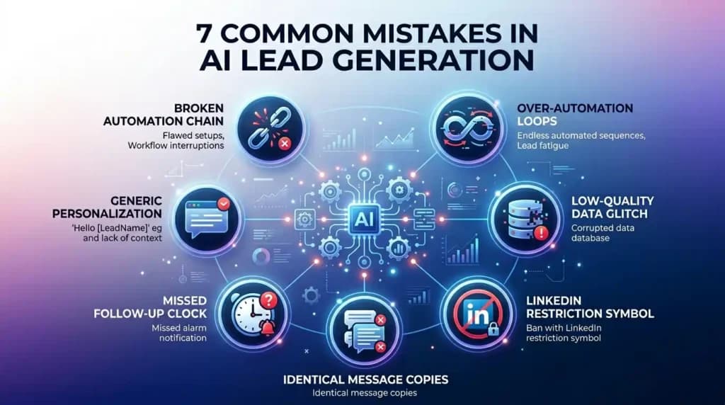 7 Common Mistakes in AI Lead Generation