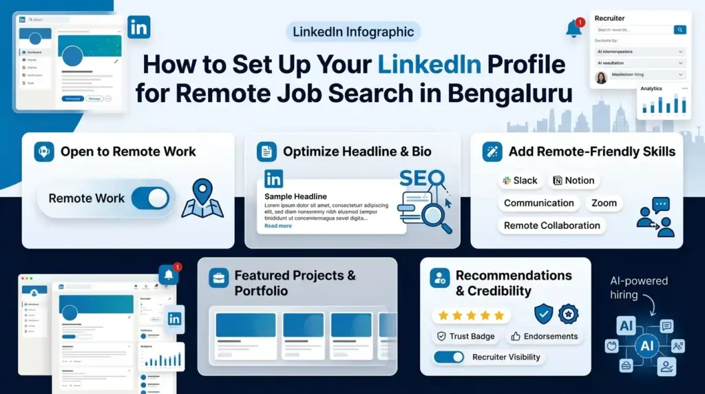 How to Set Up Your LinkedIn Profile for Remote Job Search in Bengaluru