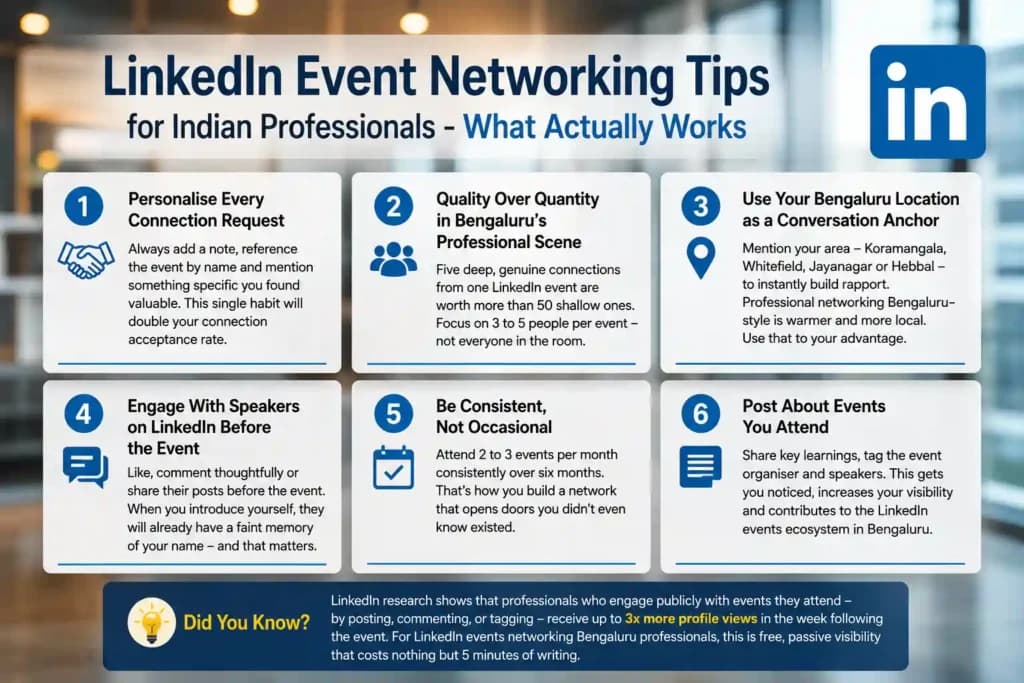 LinkedIn Event Networking Tips for Indian Professionals