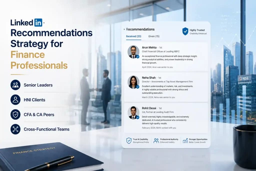 LinkedIn Recommendations Strategy for Finance Professionals