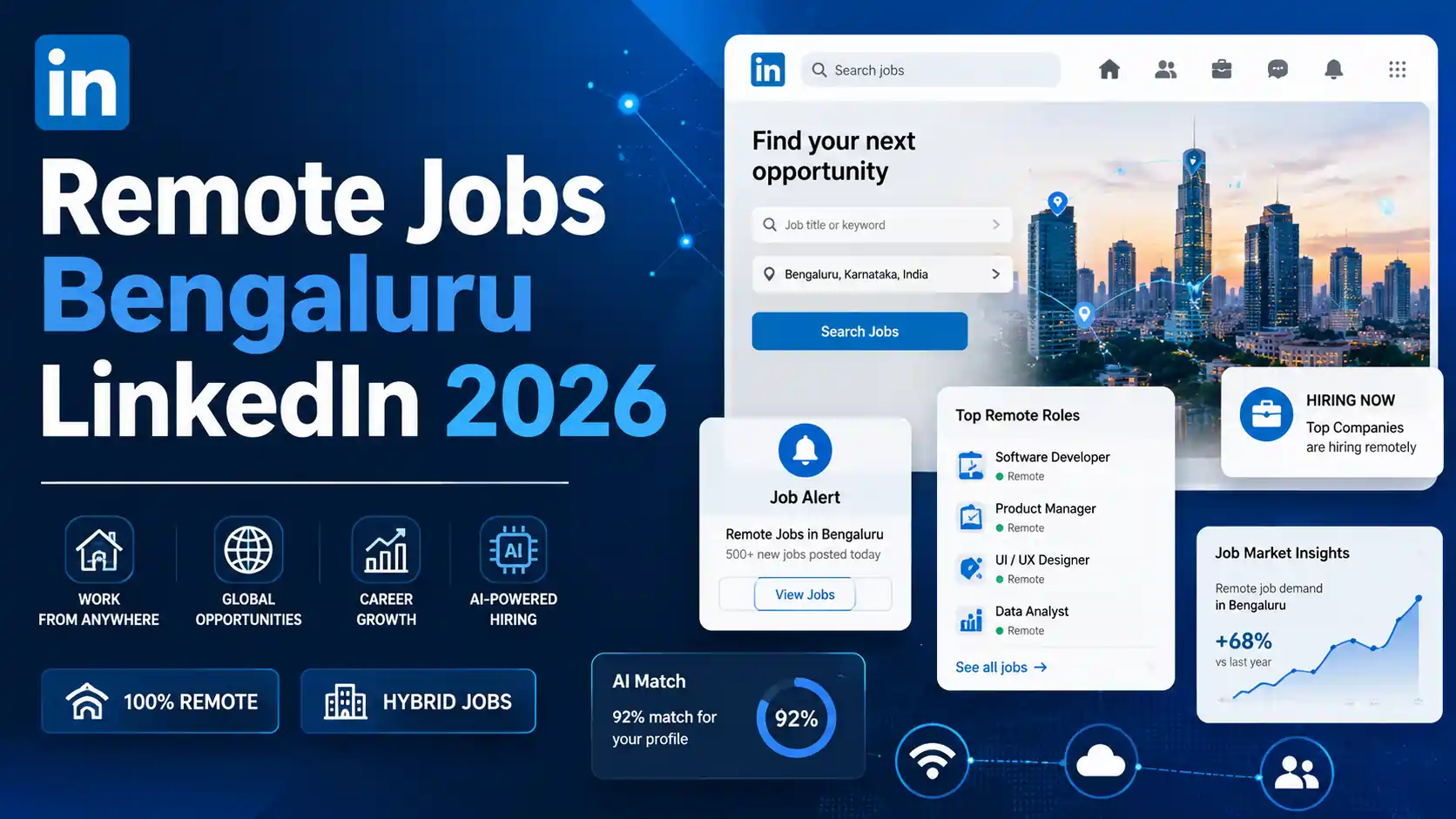 Remote Jobs in Bengaluru: How to Find Them on LinkedIn in 2026