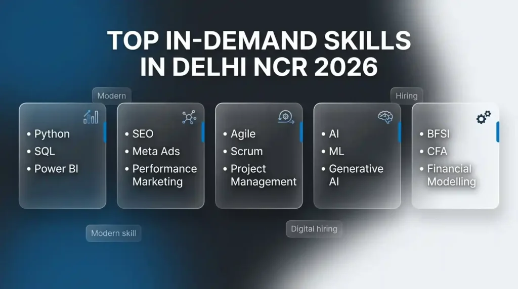 Top In-Demand Skills in Delhi NCR 2026