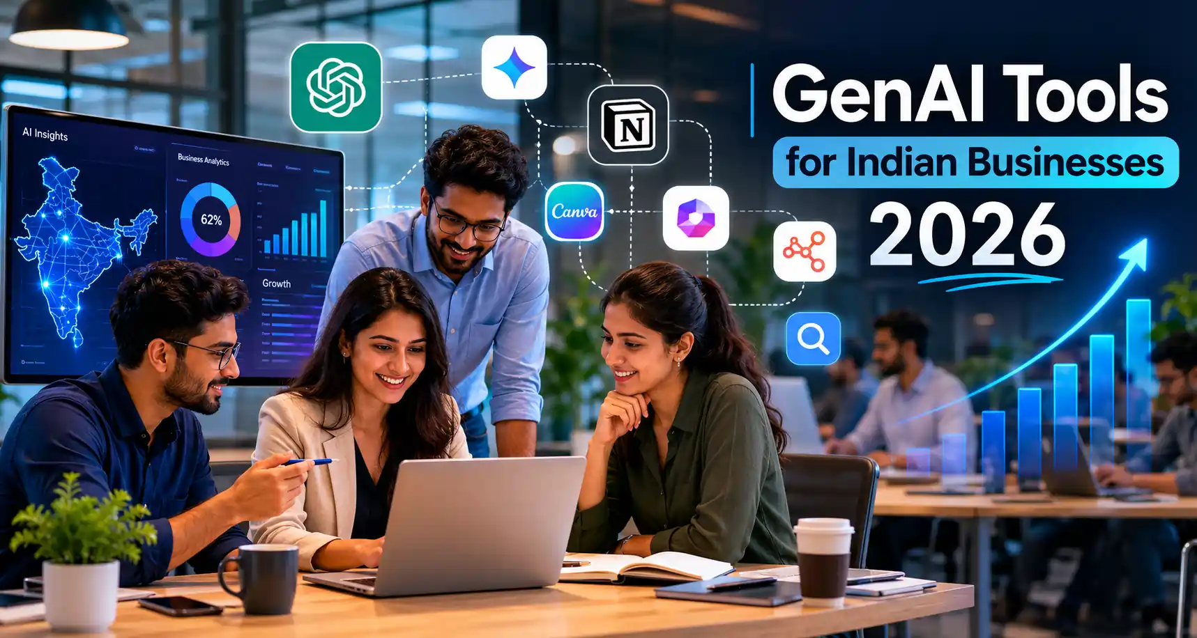 How 62% of Indian Companies Are Already Using GenAI Tools – And What Tools You Should Be Using Too