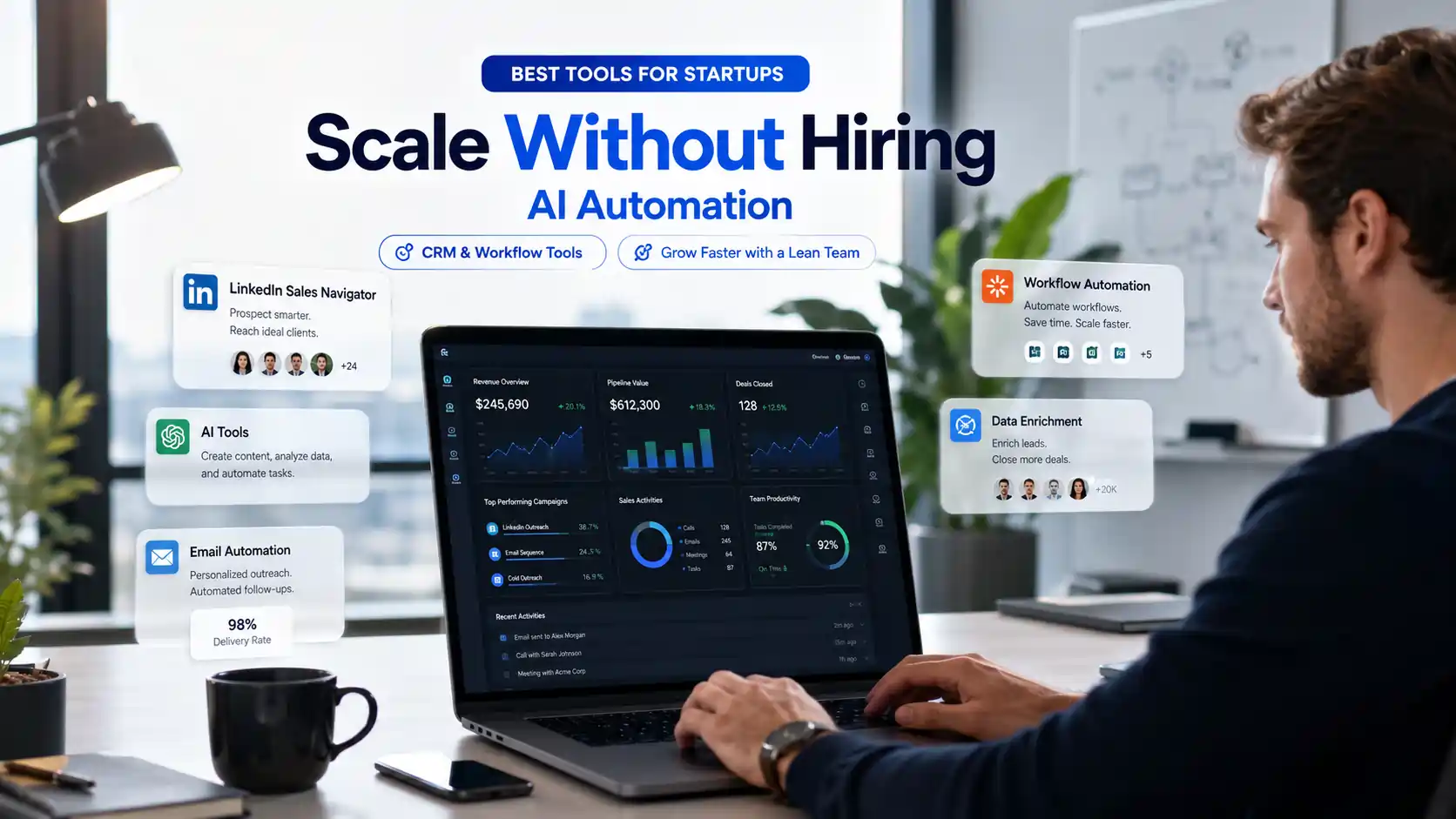 How B2B Startups Can Scale Without Hiring More Staff (Tool Stack Guide)