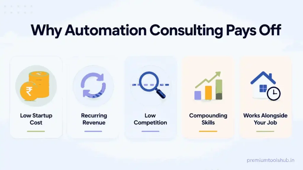 Benefits of Building a Side Income in Automation Consulting