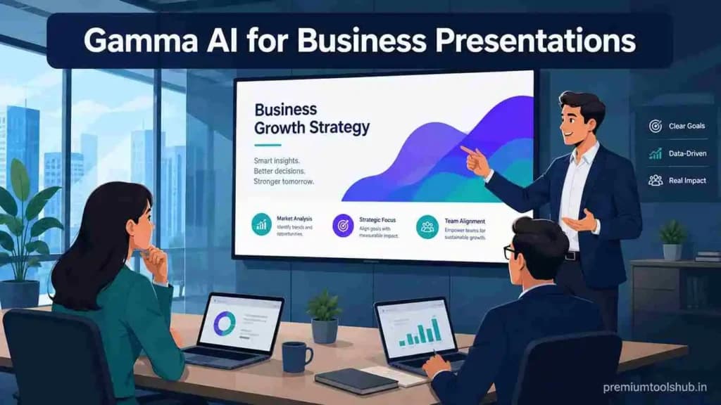 Gamma AI for Business Presentations